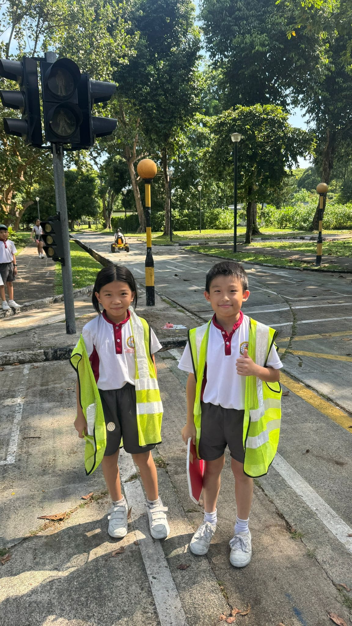 Road safety student enjoy the learning journey 